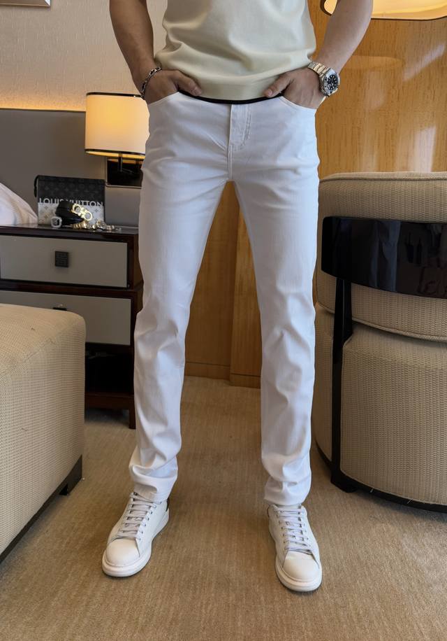 Chrome Core 2025 Spring/Summer Snake Year New Year Jeans. 1:1 replica of the ori