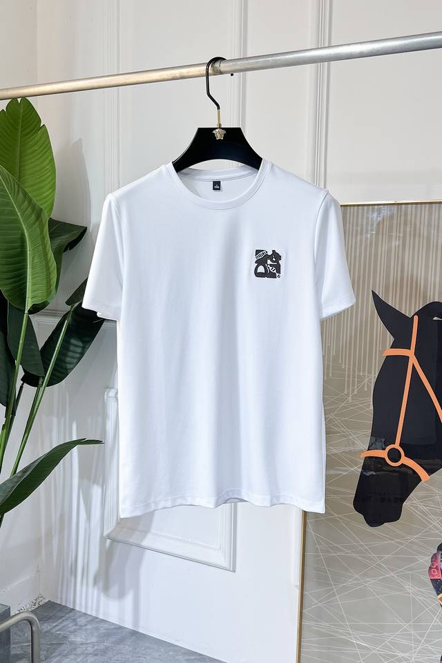 Hermes 2025 Spring/Summer Year of the Snake Commemorative Short-Sleeve T-Shirt,