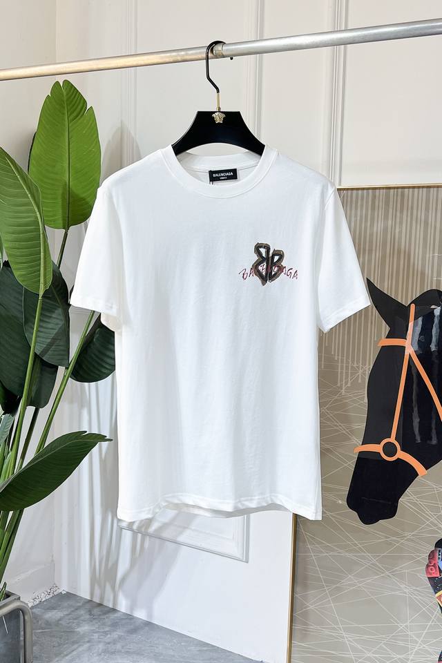 Balenciaga 2025 Spring/Summer Year of the Snake Commemorative Short-Sleeve T-Shi