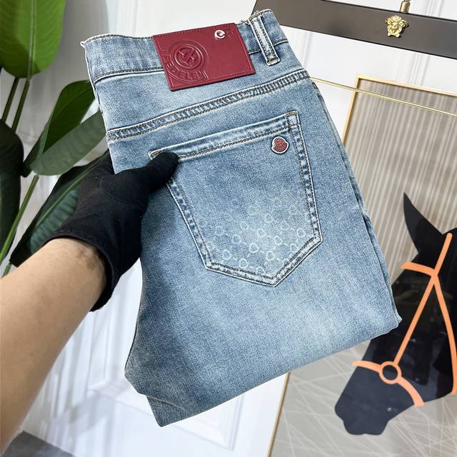 Moncler - 2025 Spring/Summer Snake Jeans. 1:1 replica of the original, a perfect