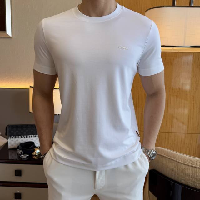 Genia - 2025Ss Year of the Snake Spring/Summer Premium Short-Sleeve T-Shirt, Off