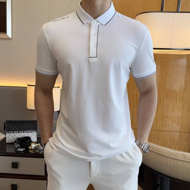 Valentino 2025 Spring/Summer Polo Collar Short-Sleeve Collection. Made from prem
