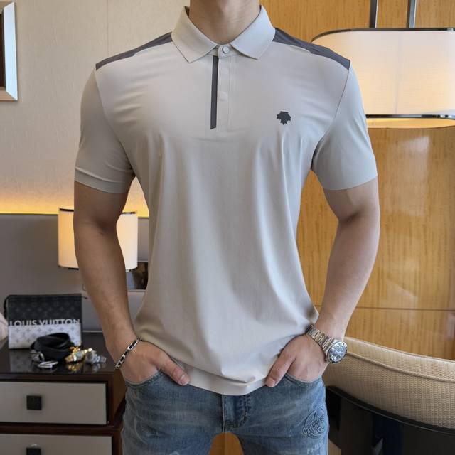 Descente - 2025 Spring/Summer Polo Collar Short-Sleeve Collection. Made from pre