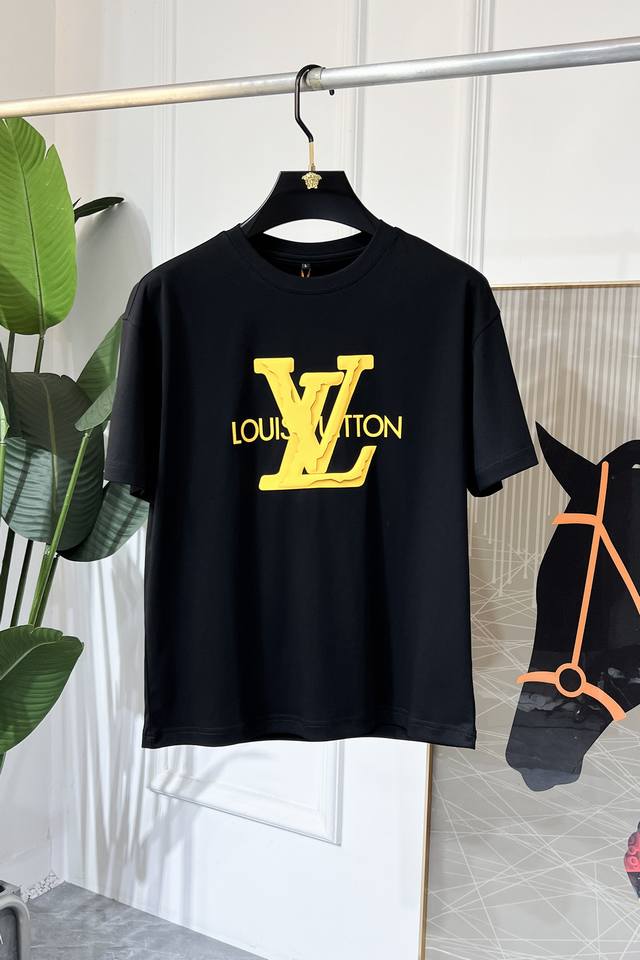 Lv 2025Ss Year of the Snake Spring/Summer Premium Loose Fit Short-Sleeve T-Shirt