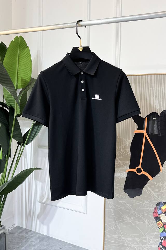 Balenciaga 2025 Spring/Summer Polo Collar Short-Sleeve Collection. Made from pre