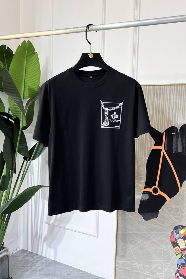 Prada - 2025 Spring/Summer Year of the Snake Commemorative Short-Sleeve T-Shirt,