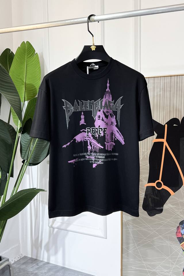 Balenciaga 2025Ss Year of the Snake Spring/Summer Premium Oversized Short-Sleeve