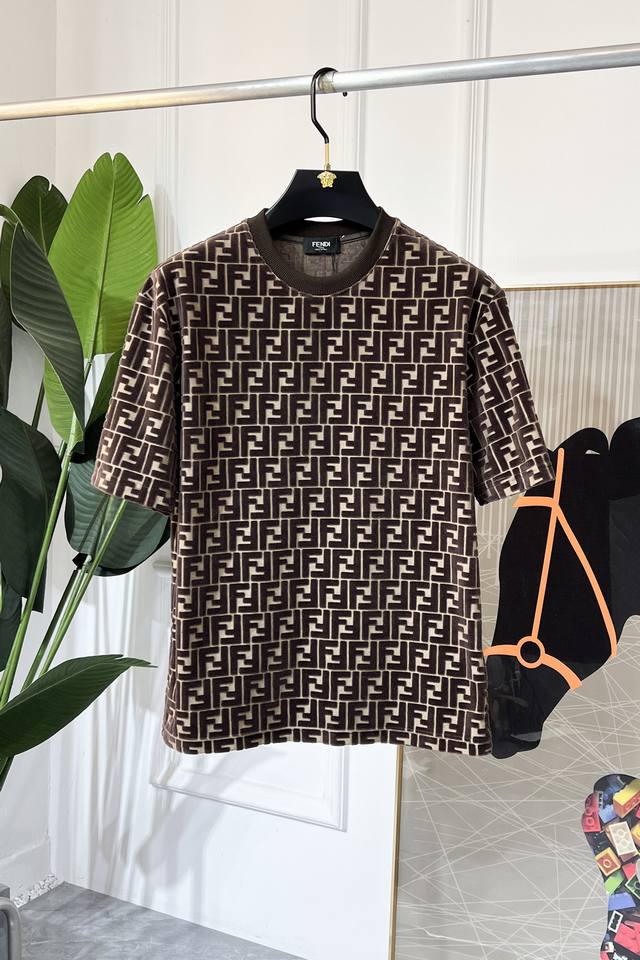 Fendi 2025Ss Year of the Snake Spring/Summer Premium Loose Fit Flocked Jacquard