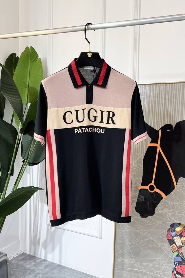 Fendi 2025 Spring/Summer Polo Collar Knit Short-Sleeve Collection. Made from pre