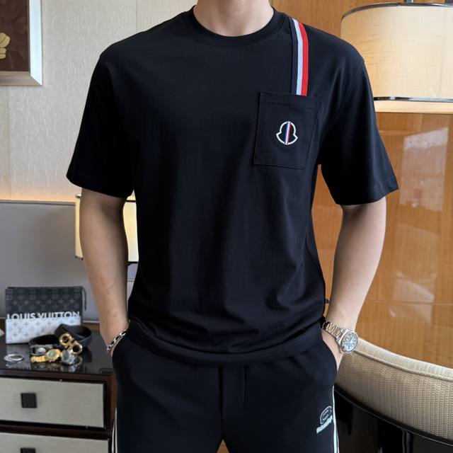 Moncler 2025Ss Year of the Snake Spring/Summer Premium Loose Fit Short-Sleeve T-