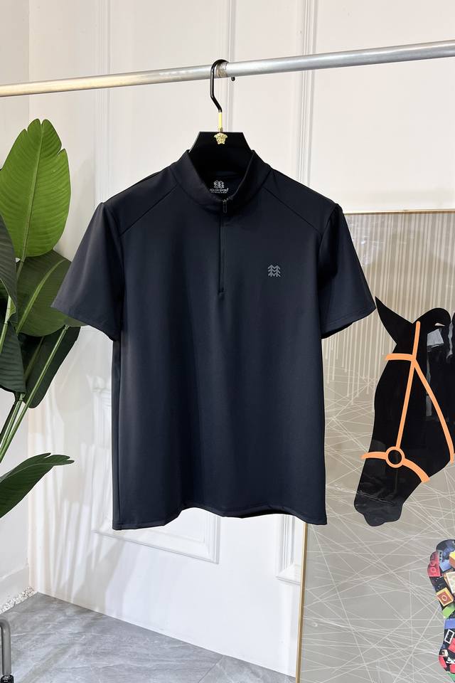 Kolon 2025Ss Year of the Snake Spring/Summer New Stand Collar Outdoor Short-Slee