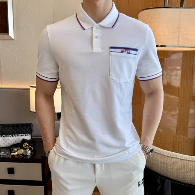 Gucci 2025 Spring/Summer Polo Collar Short-Sleeve Collection. Made from premium