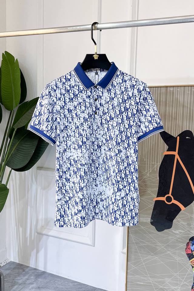 Dior 2025 Spring/Summer Polo Collar Short-Sleeve Collection. Made from premium d