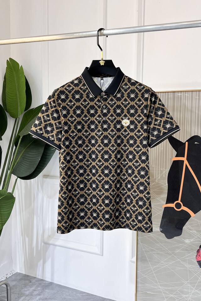 Gucci 2025 Spring/Summer Polo Collar Short-Sleeve Collection. Made from premium