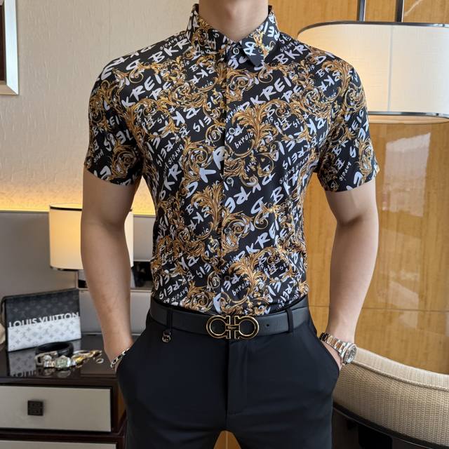 Versace 2025 Spring/Summer Fashion Must-Have Shirt, sourced from a trading compa