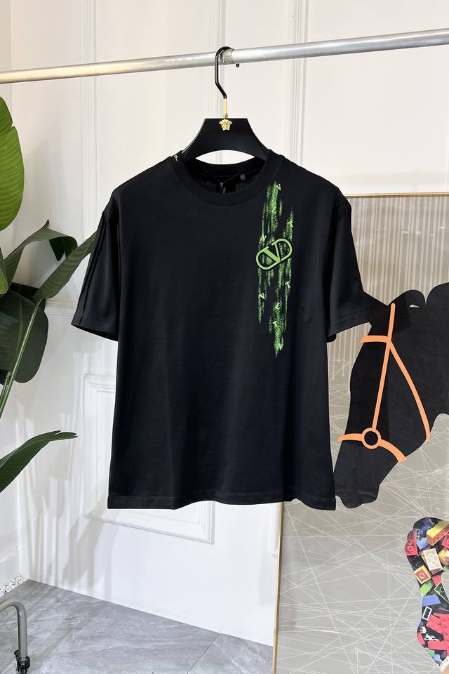 Valentino 2025Ss Year of the Snake Spring/Summer Premium Loose Fit Short-Sleeve