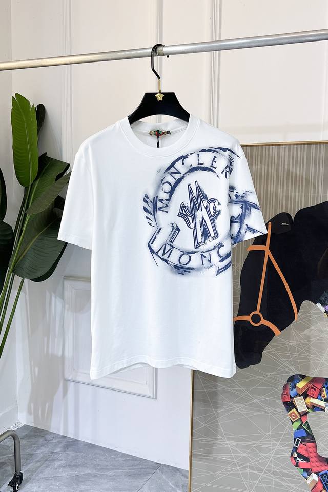 Moncler 2025Ss Year of the Snake Spring/Summer Premium Loose Fit Short-Sleeve T-