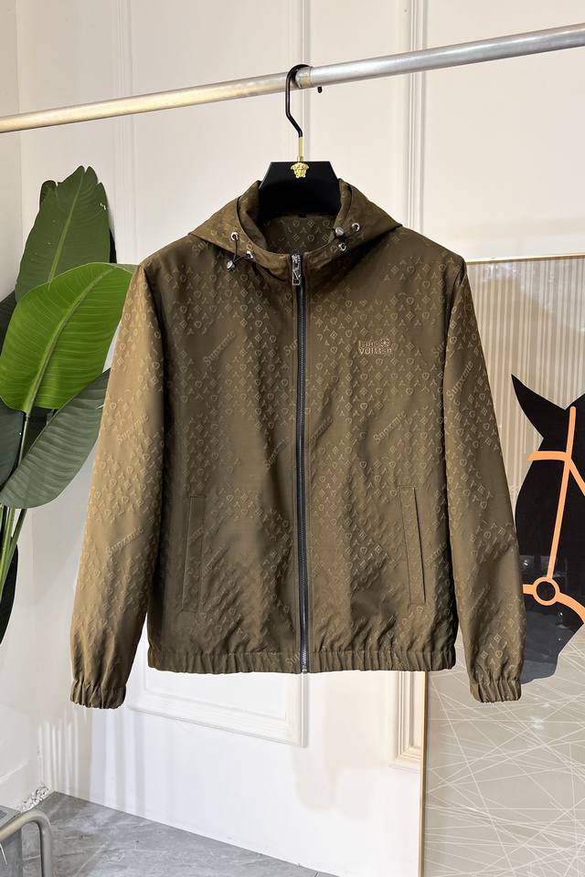 Lv 2025Ss Autumn Hot Selling Jacket, made of custom high-quality polyester fiber