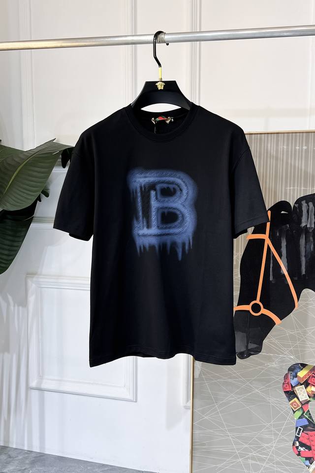 Balmain 2025Ss Year of the Snake Spring/Summer Premium Loose Fit Short-Sleeve T-