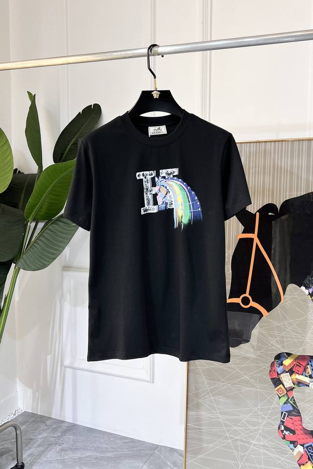 Hermes 2025 Spring/Summer Year of the Snake Commemorative Short-Sleeve T-Shirt,