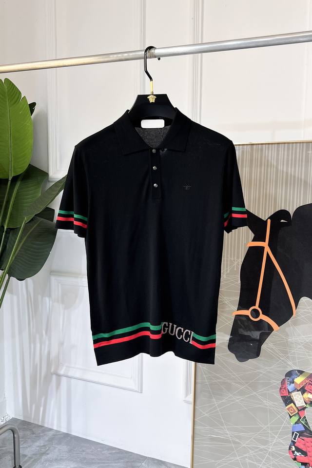 Gucci 2025 Spring/Summer Polo Collar Short-Sleeve Collection. Made from premium