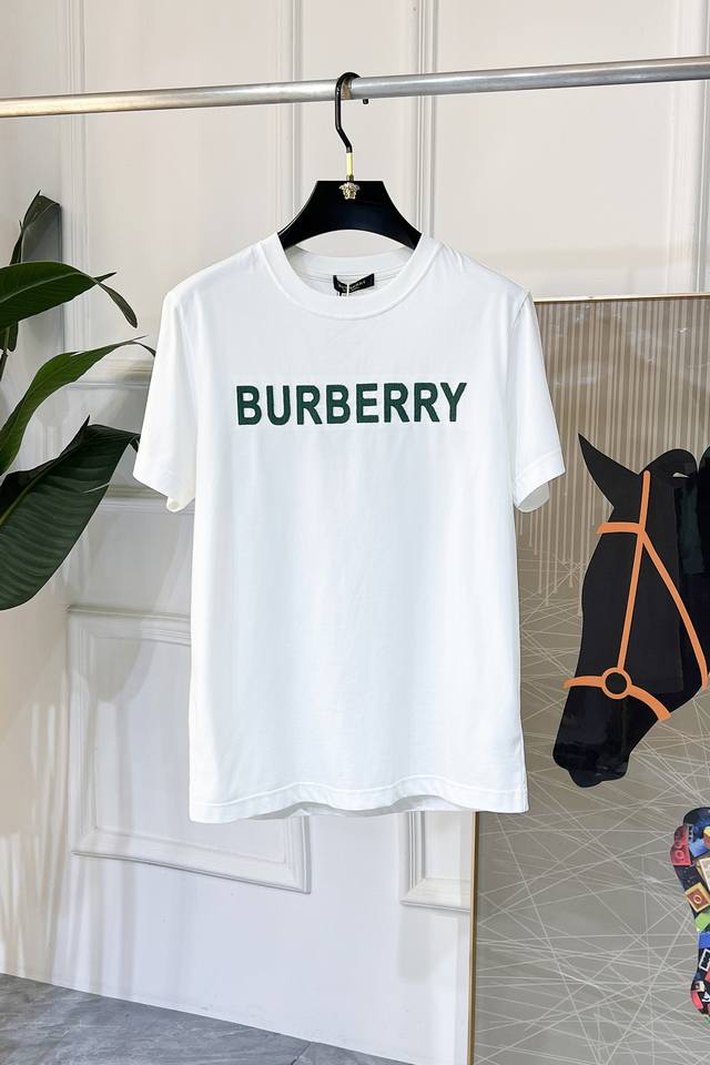 Burberry - 2025 Spring/Summer New Unisex Short-Sleeve T-Shirt, Available Now in