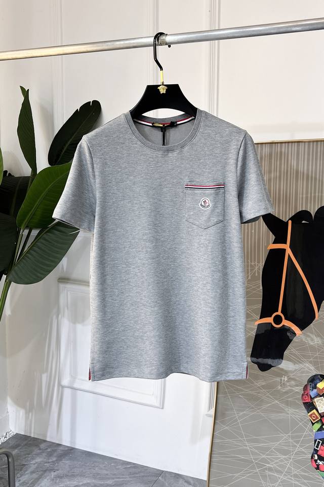 Moncler 2025Ss Year of the Snake Spring/Summer Premium Short-Sleeve T-Shirt, Off