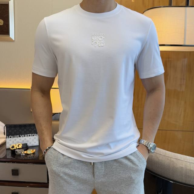 Luo Yiwei 2025Ss Year of the Snake Spring/Summer Premium Short-Sleeve T-Shirt, O