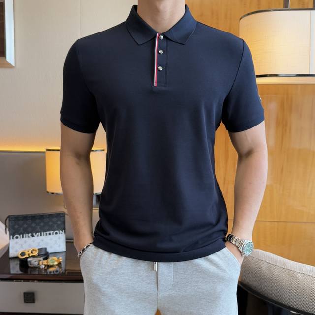 Moncler 2025 Spring/Summer Polo Collar Short-Sleeve Collection. Made from premiu