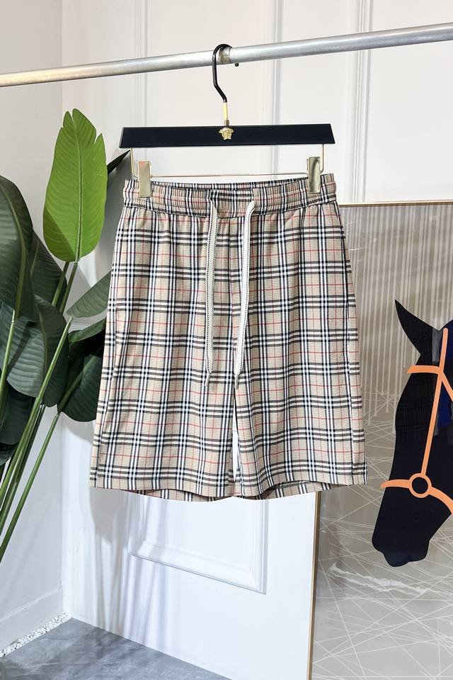 Burberry - 2025Ss Official Summer New Arrival High-End Casual Shorts, made with