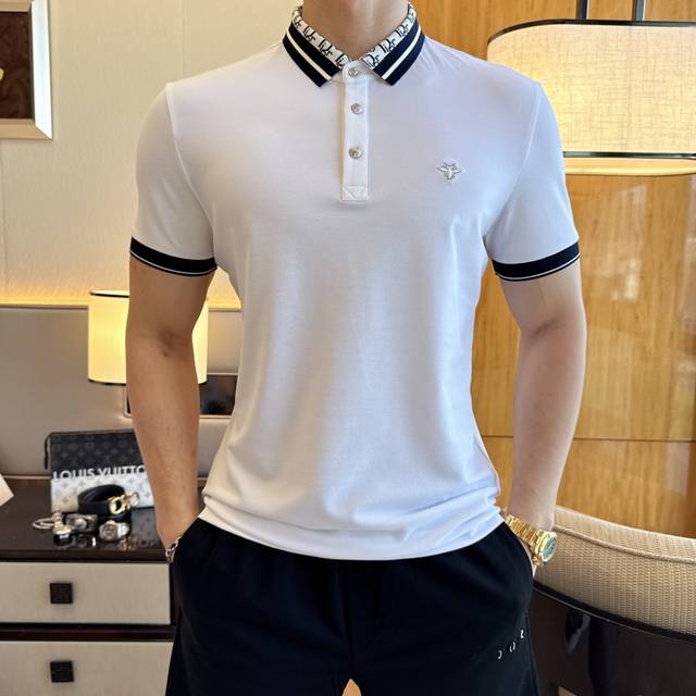 Dior 2025 Spring/Summer Polo Collar Short-Sleeve Collection. Made from premium m