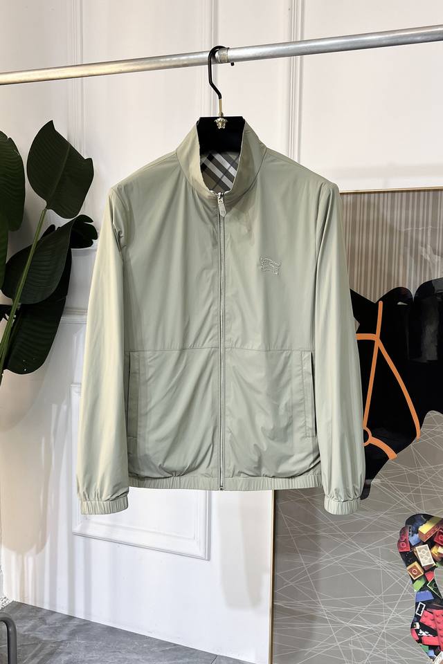 Burberry 2025 Spring/Summer Year of the Snake Reversible Jacket, made with custo