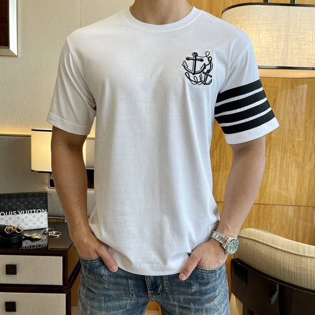 Tb 2025 Spring/Summer Premium Wide-Sleeve Short-Sleeve T-Shirt, Official Website