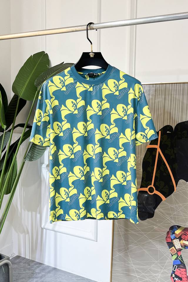 Valentino 2025Ss Year of the Snake Spring/Summer Premium Printed Short-Sleeve T-