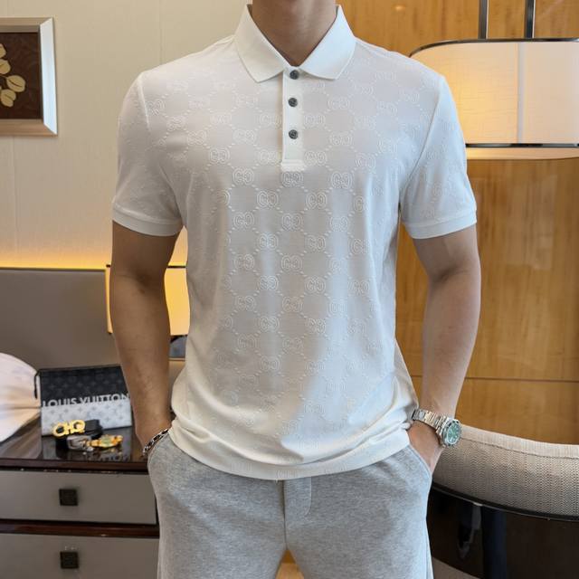 Gucci 2025 Spring/Summer Polo Collar Short-Sleeve Collection. Made from premium