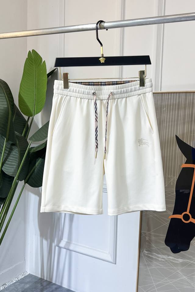 Burberry 2025Ss official summer new arrival high-end casual shorts, made with im