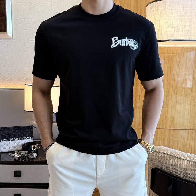 Burberry 2025 Spring/Summer Year of the Snake Commemorative Short-Sleeve T-Shirt