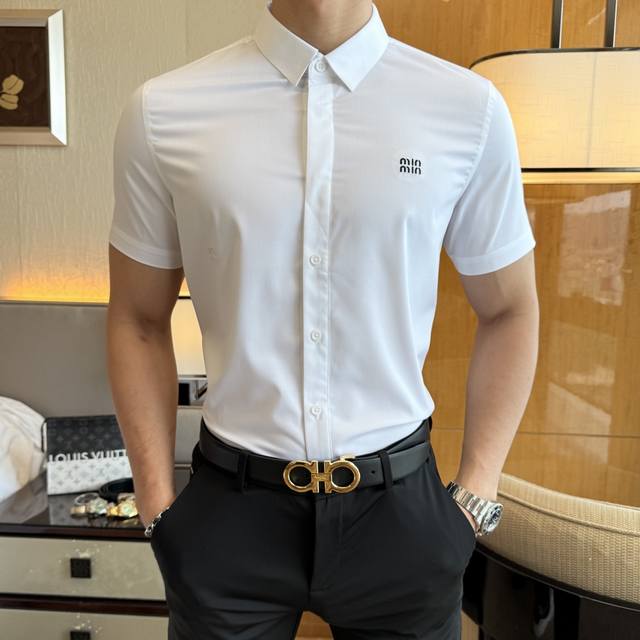 MiaoMiao 2025 Spring/Summer Fashion Hot Selling Short-Sleeve Shirt, sourced from