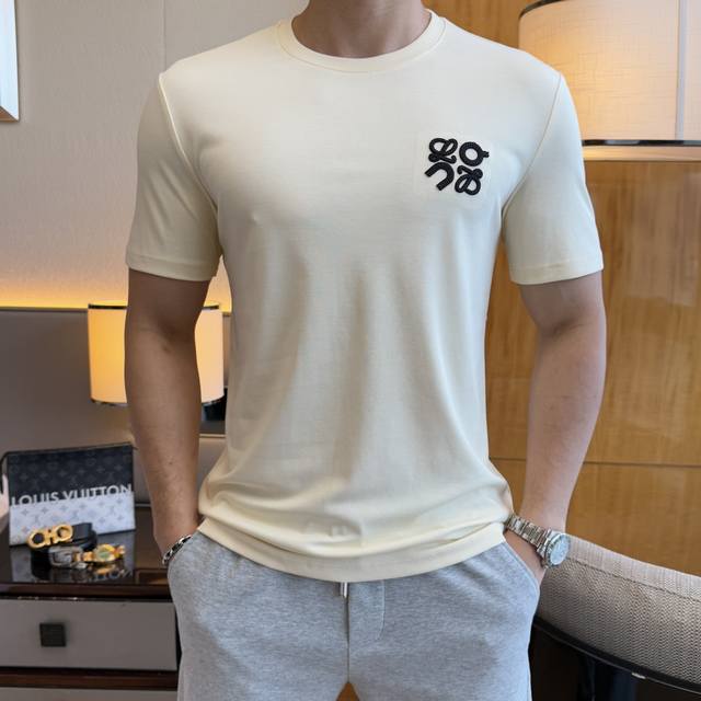 Luo Yiwei 2025Ss Year of the Snake Spring/Summer Premium Short-Sleeve T-Shirt, O