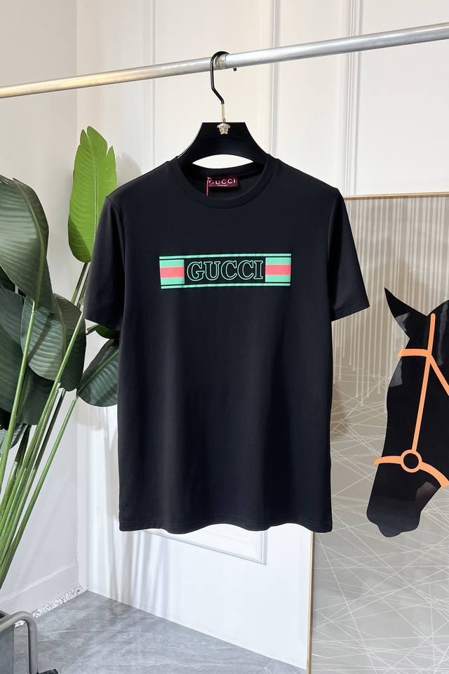 Gucci 2025 Spring/Summer Premium Short-Sleeve T-Shirt, Official Website Synchron