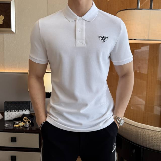 Prada 2025 Spring/Summer Polo Collar Short-Sleeve Collection. Made from premium