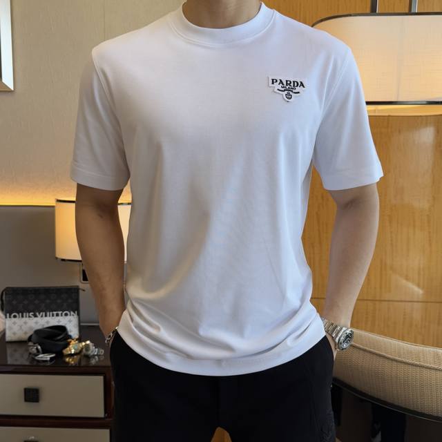 Prada 2025Ss Year of the Snake Spring/Summer Premium Wide-Sleeve T-Shirt, Offici