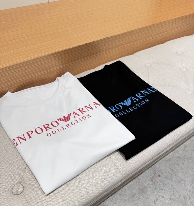 Emporioarmin Armani Spring/Summer 2025 New Short-Sleeve T-Shirt - A versatile st