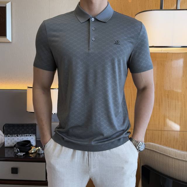 Bv- 2025Ss Spring/Summer New Polo Collar Short-Sleeve Collection. Made from prem