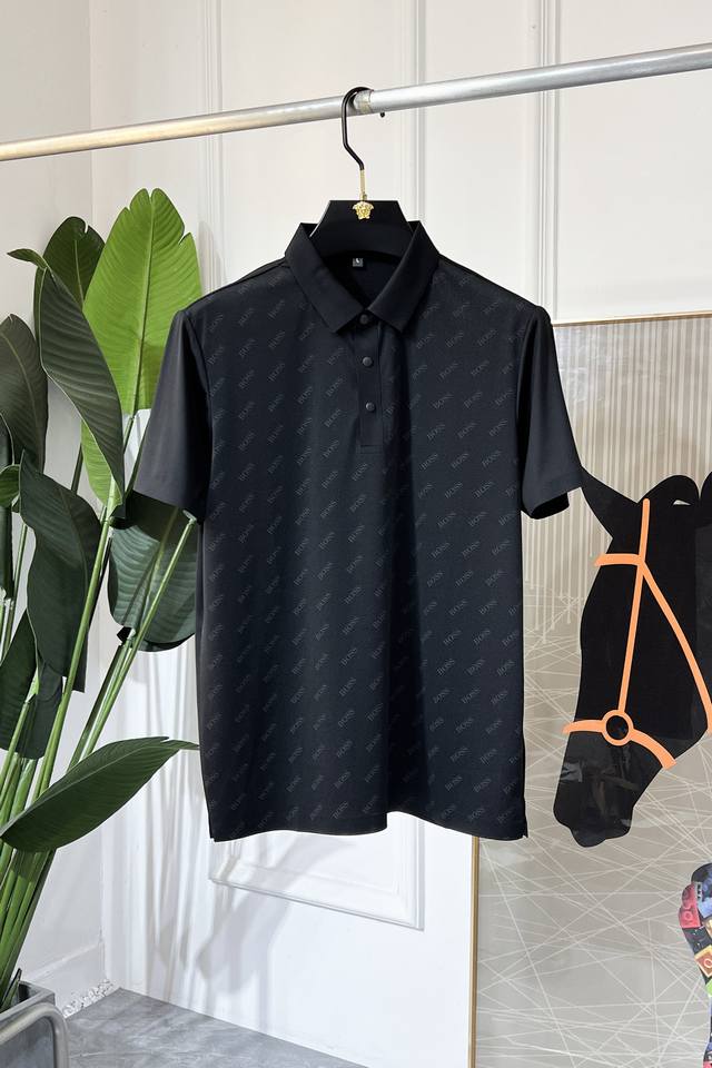 Boss - 2025 Spring/Summer Polo Collar Short-Sleeve Collection. Made with premium