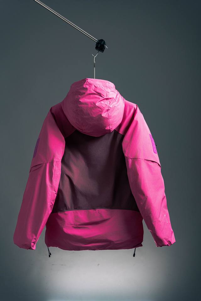 Wu Jianhao's same style hooded down jacket Jupiter Purple Exclusive online stock