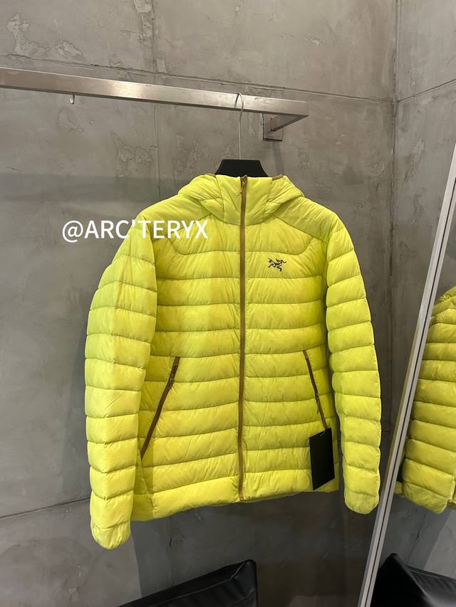 Arcteryx Cerium 850 Fill Power Goose Down (Ddd) Copper Sand Yellow Details. (Ddd