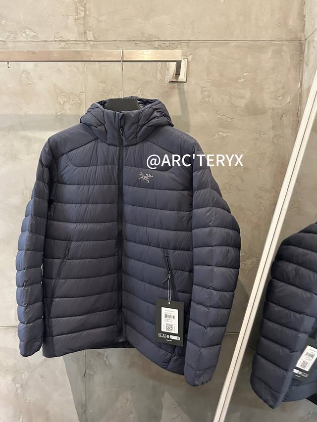 Arcteryx Cerium 850 Fill Power Goose Down (Ddd) Sapphire Blue Details. (Ddd)