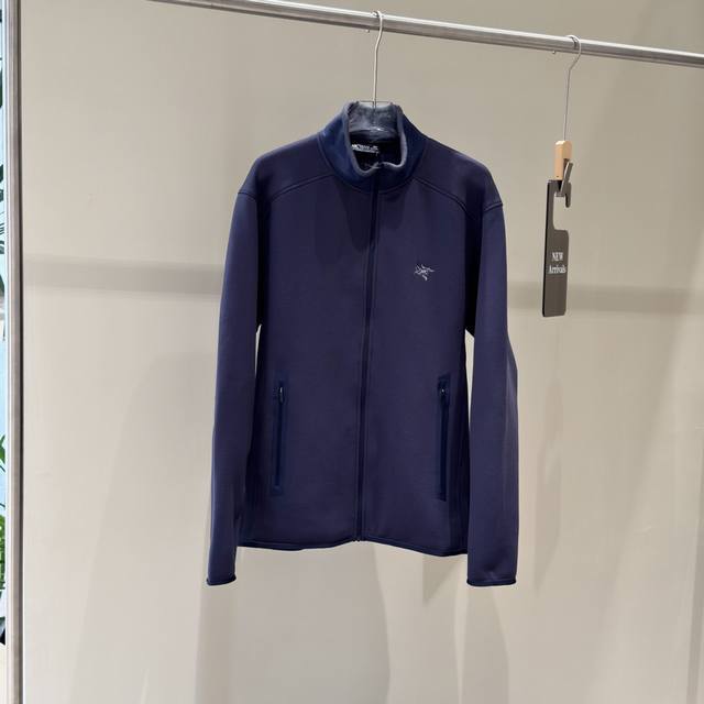 Embroidered Casual Fleece Long-Sleeve Jacket Ddd: Product Colors: Black, Cloud B