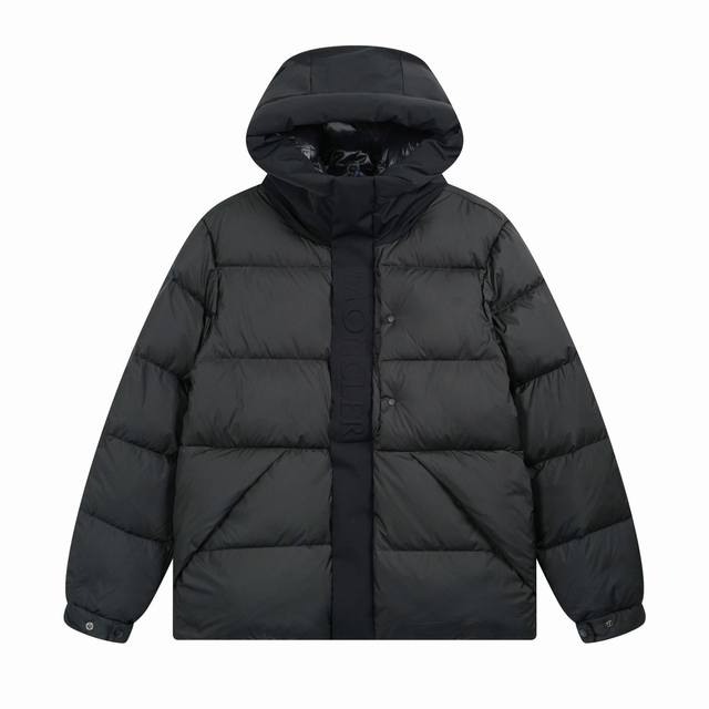 Top-tier version Bulk production details Moncler 22Fw Black Warrior 3D Embossed